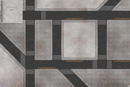 Mats by Mars: Hab Blok A Tabletop Wargaming Play Mat