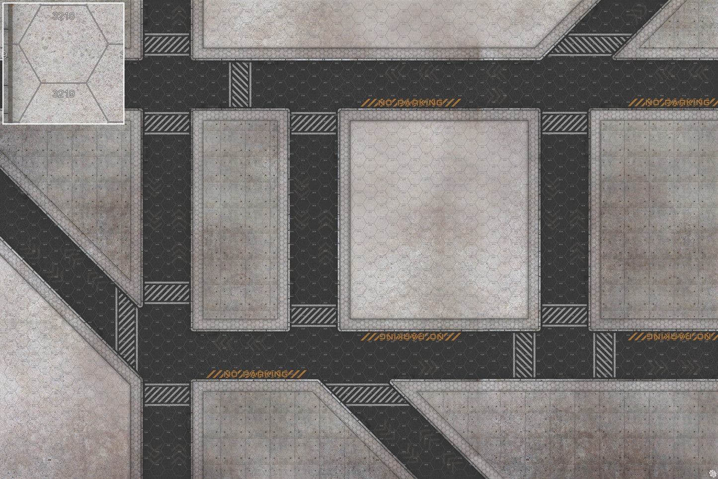 Mats by Mars: Hab Blok A Tabletop Wargaming Play Mat