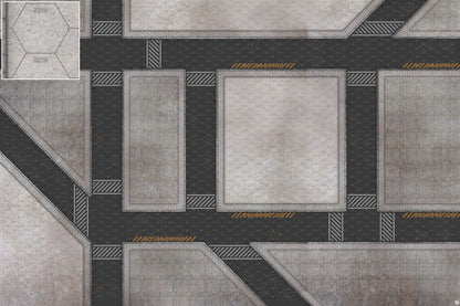 Mats by Mars: Hab Blok A Tabletop Wargaming Play Mat