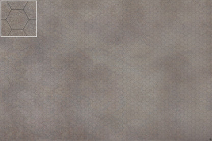 Mats by Mars: Koncrete Blok (Dark) Tabletop Wargaming Play Mat