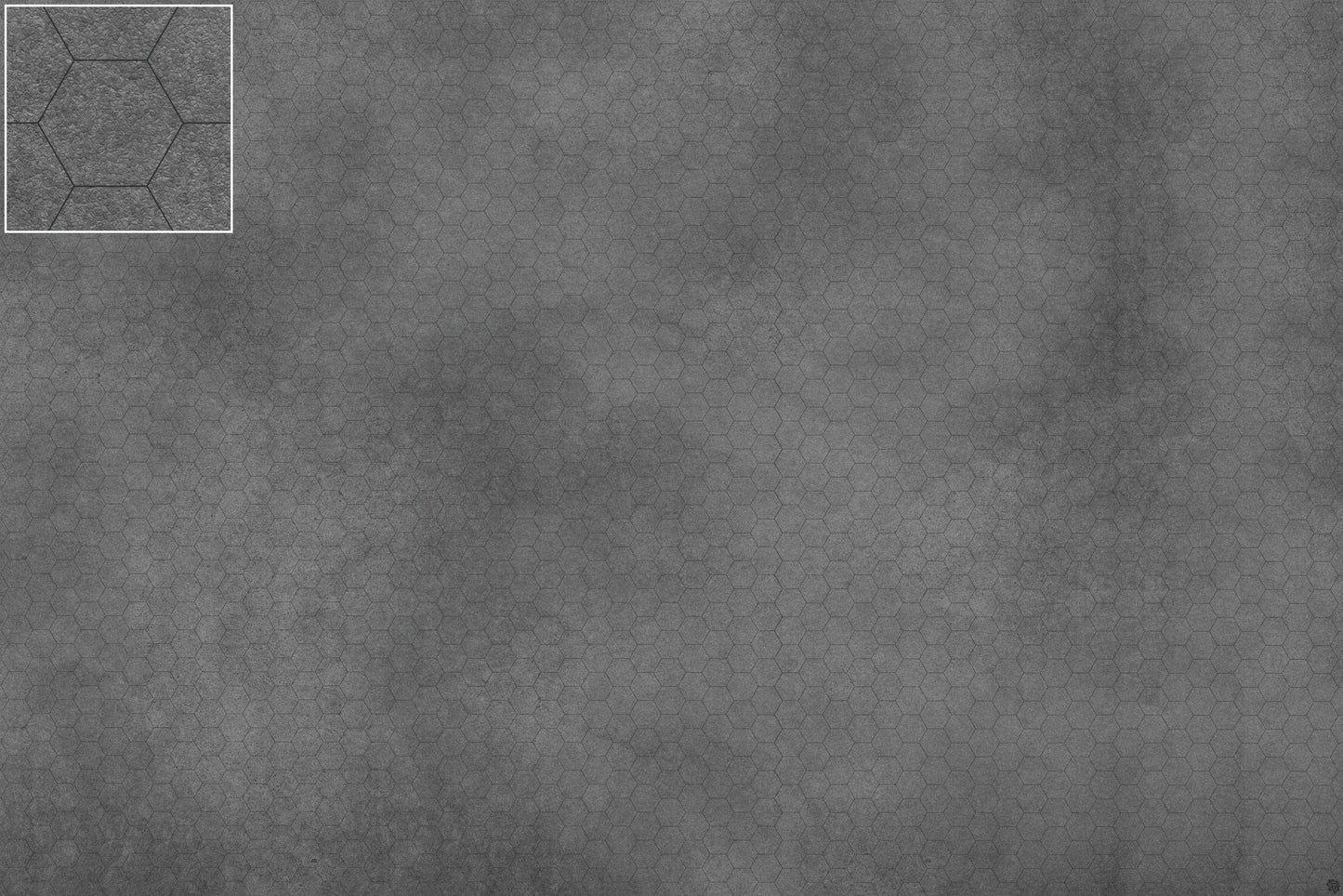 Mats by Mars: Koncrete Blok (Extra Dark) Tabletop Wargaming Play Mat