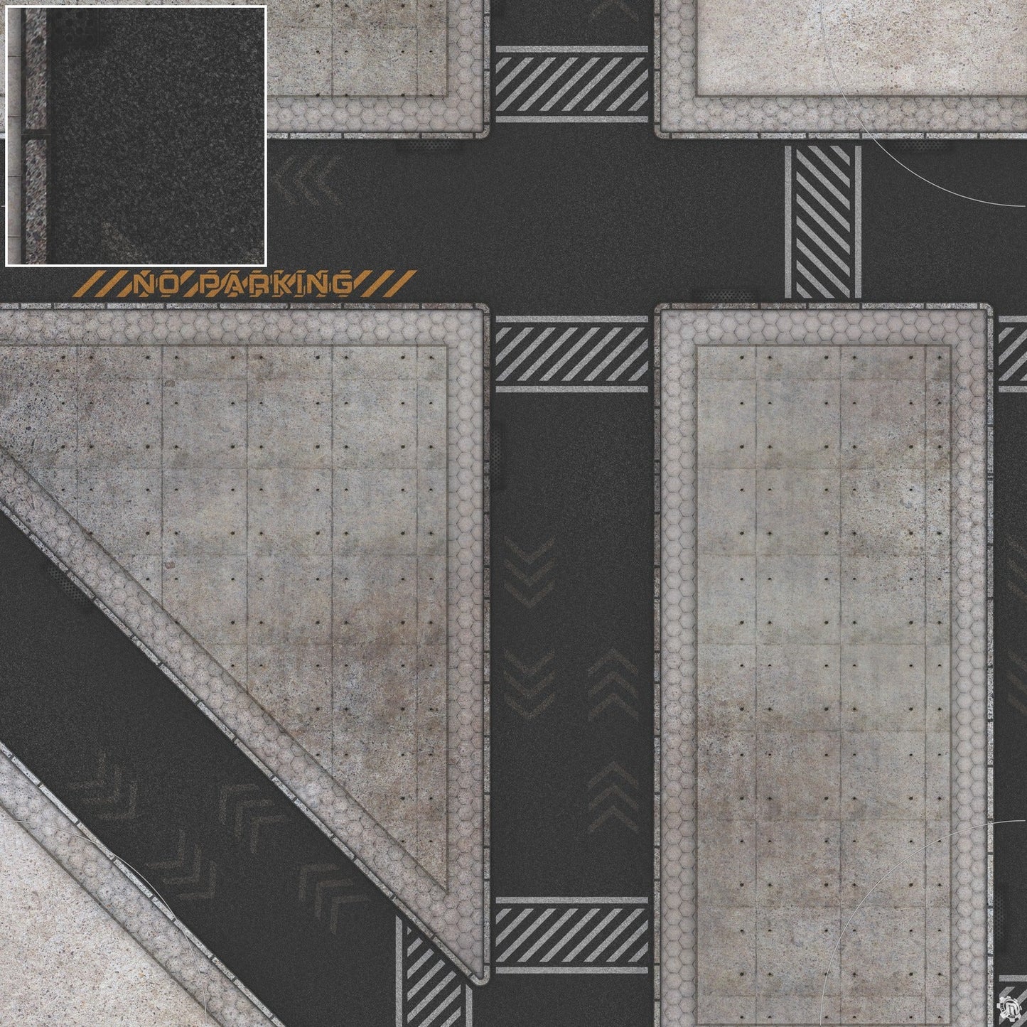 Mats by Mars: Hab Blok A Tabletop Wargaming Play Mat