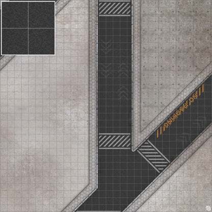 Mats by Mars: Hab Blok B Tabletop Wargaming Play Mat