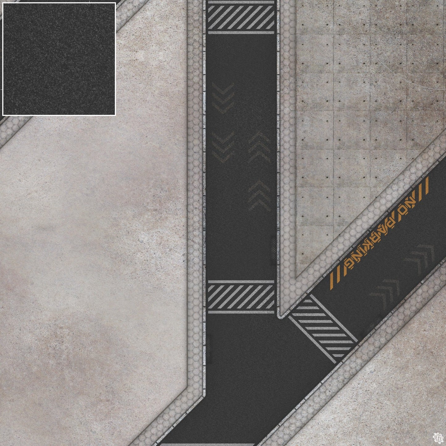 Mats by Mars: Hab Blok B Tabletop Wargaming Play Mat