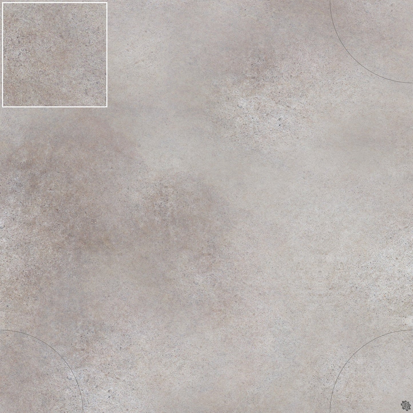 Mats by Mars: Koncrete Blok (Light) Tabletop Wargaming Play Mat