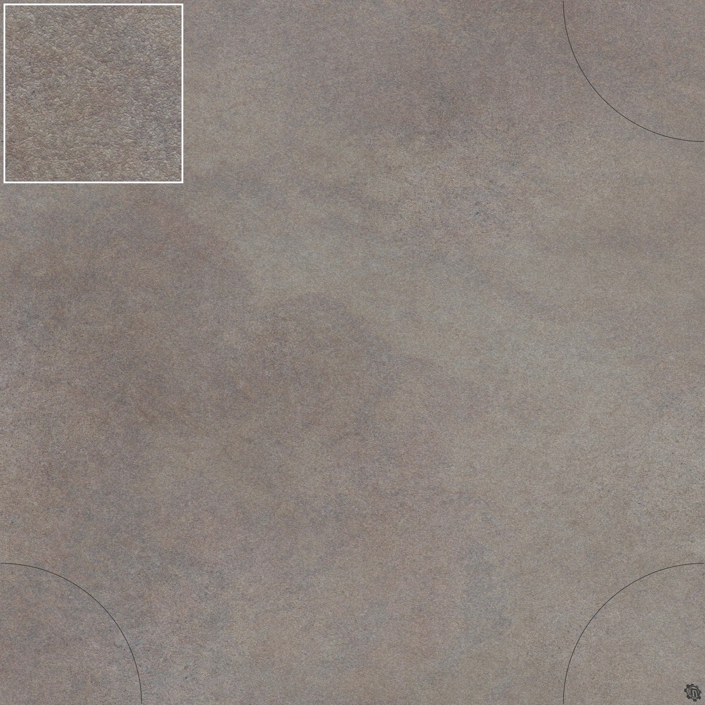 Mats by Mars: Koncrete Blok (Dark) Tabletop Wargaming Play Mat