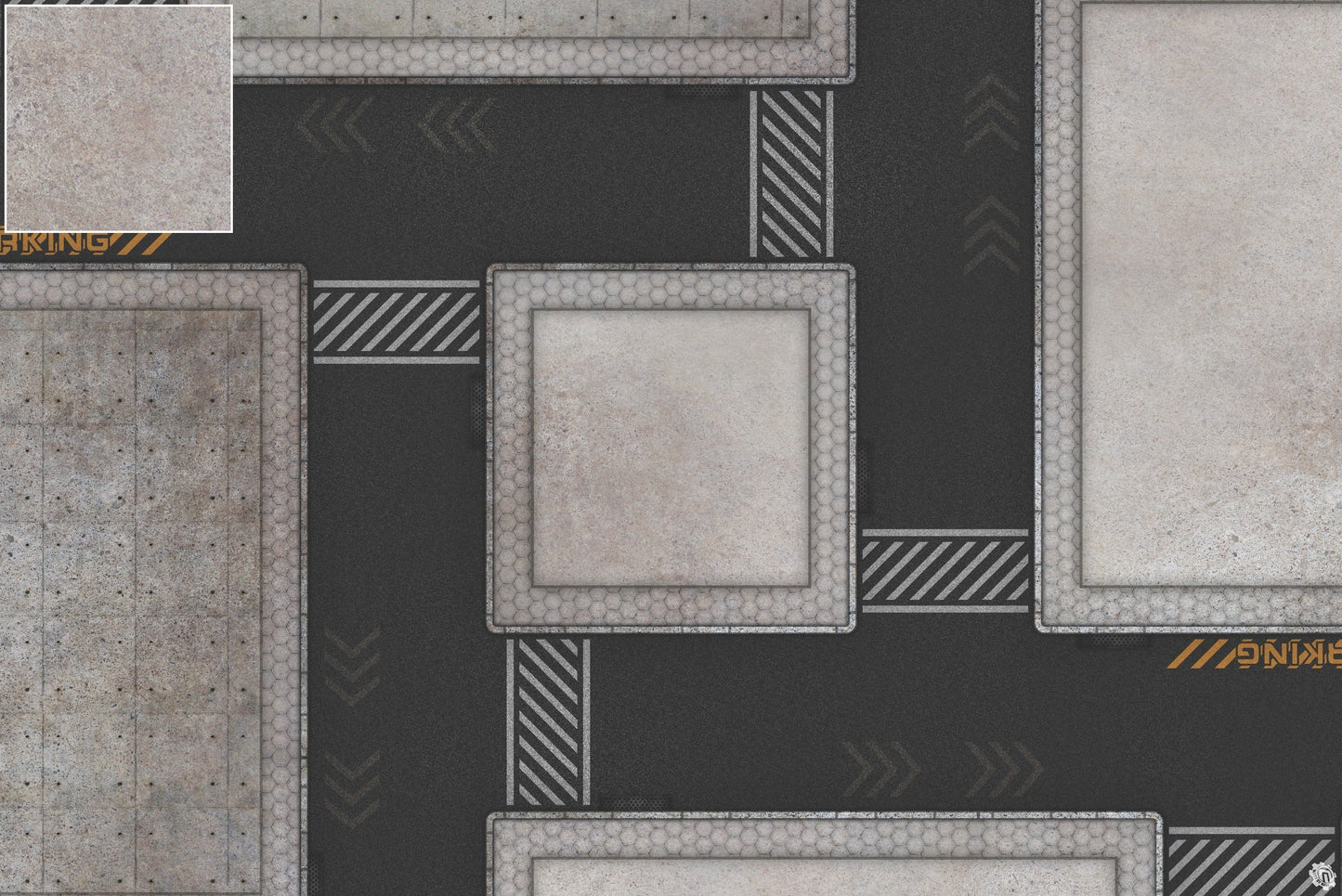 Mats by Mars: Hab Blok E Tabletop Wargaming Play Mat