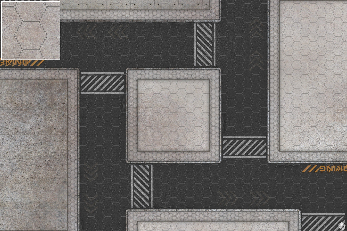 Mats by Mars: Hab Blok E Tabletop Wargaming Play Mat