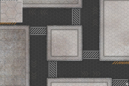 Mats by Mars: Hab Blok E Tabletop Wargaming Play Mat