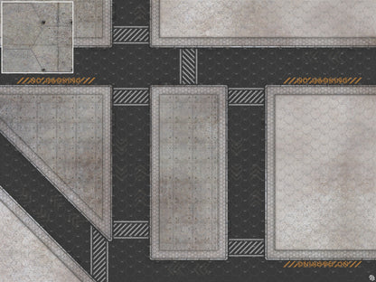 Mats by Mars: Hab Blok A Tabletop Wargaming Play Mat