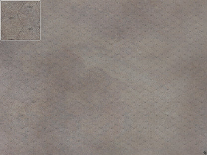 Mats by Mars: Koncrete Blok (Dark) Tabletop Wargaming Play Mat