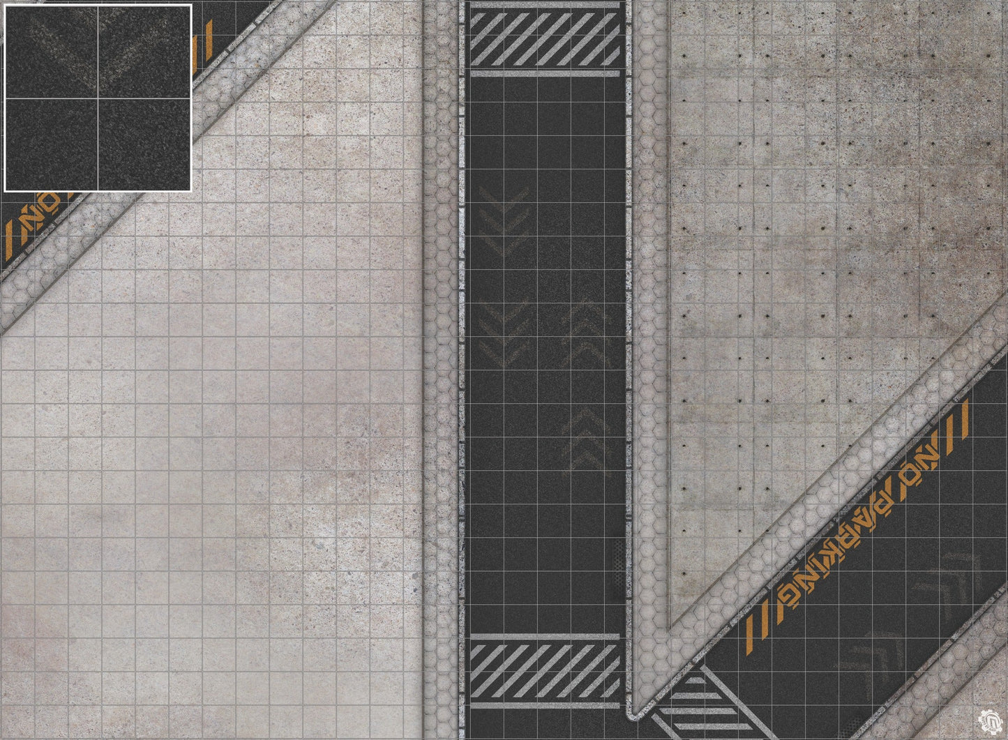 Mats by Mars: Hab Blok B Tabletop Wargaming Play Mat