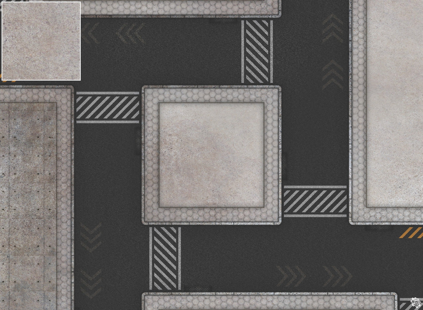 Mats by Mars: Hab Blok E Tabletop Wargaming Play Mat