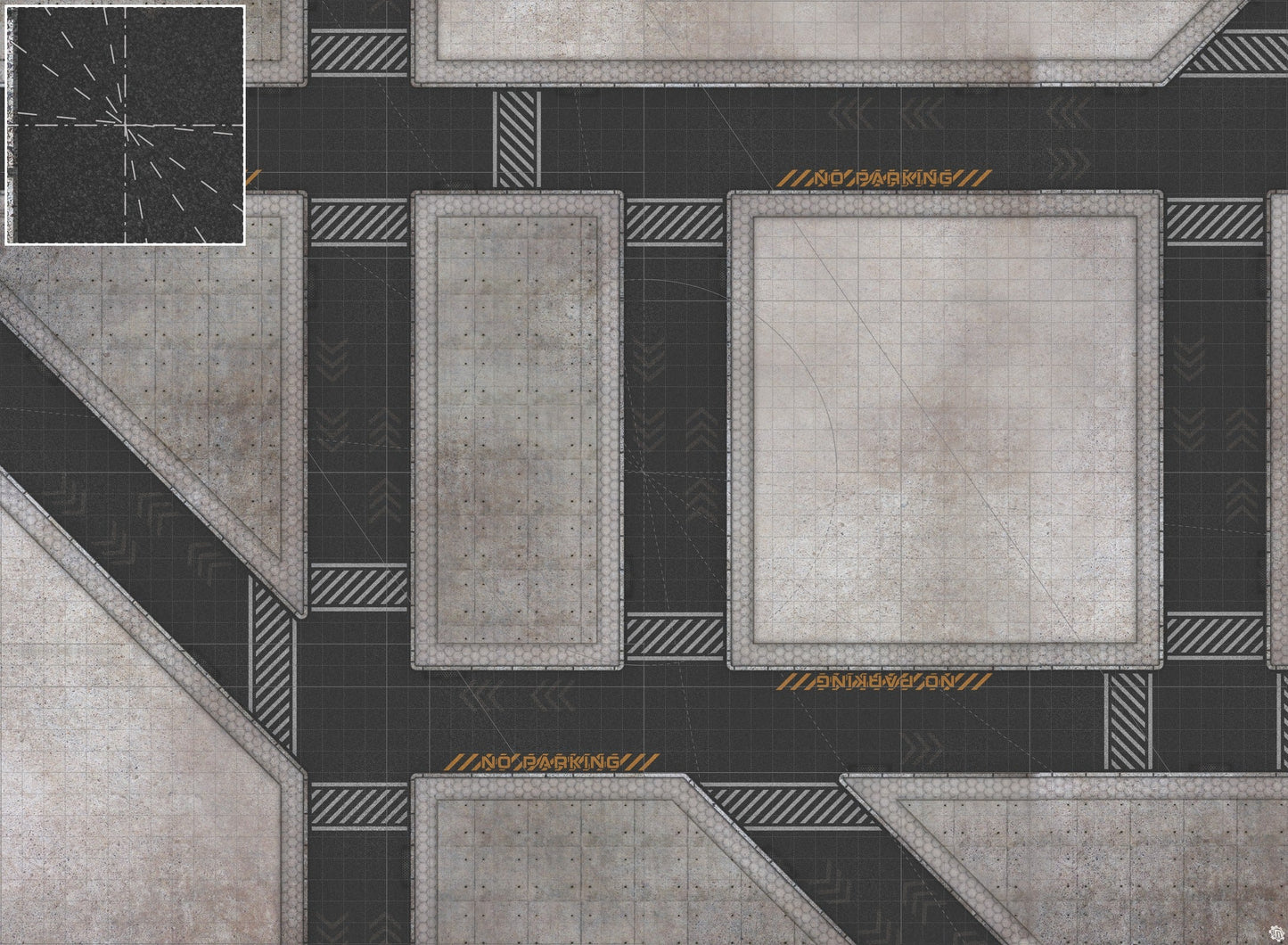 Mats by Mars: Hab Blok A Tabletop Wargaming Play Mat