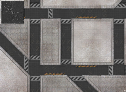 Mats by Mars: Hab Blok A Tabletop Wargaming Play Mat