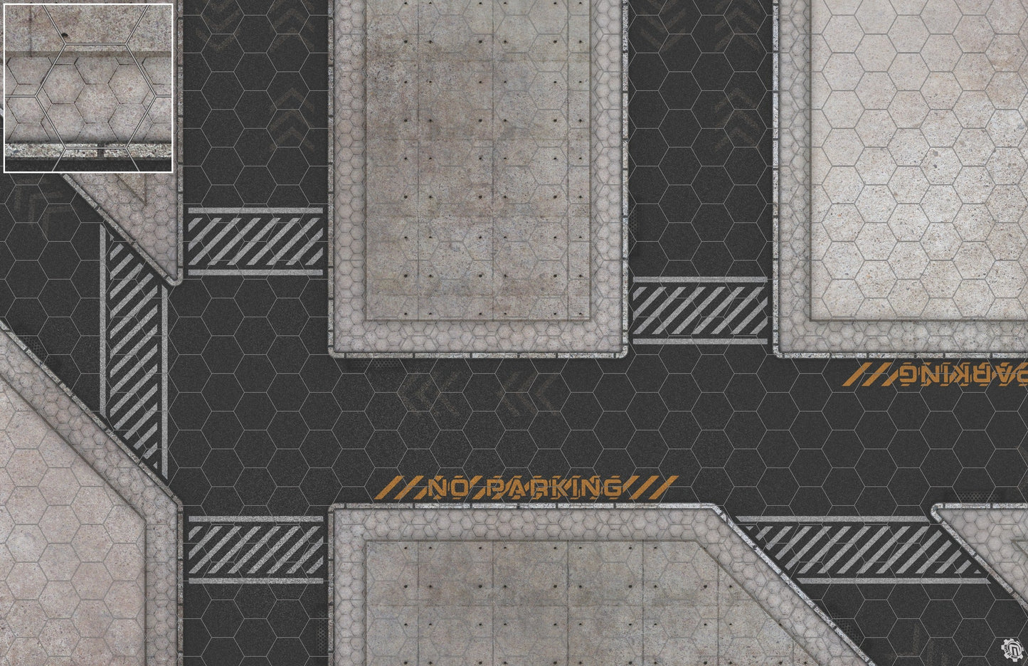 Mats by Mars: Hab Blok A Tabletop Wargaming Play Mat