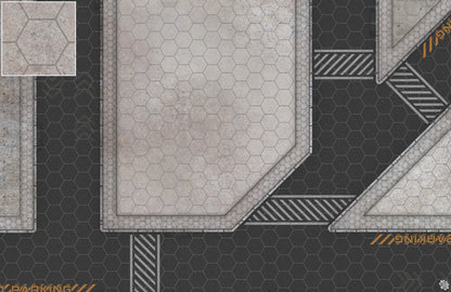 Mats by Mars: Hab Blok C Tabletop Wargaming Play Mat