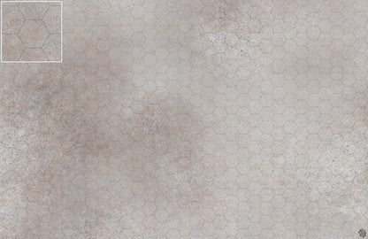 Mats by Mars: Koncrete Blok (Light) Tabletop Wargaming Play Mat