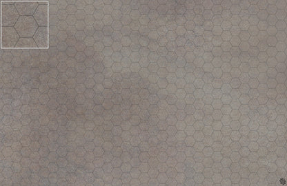 Mats by Mars: Koncrete Blok (Dark) Tabletop Wargaming Play Mat