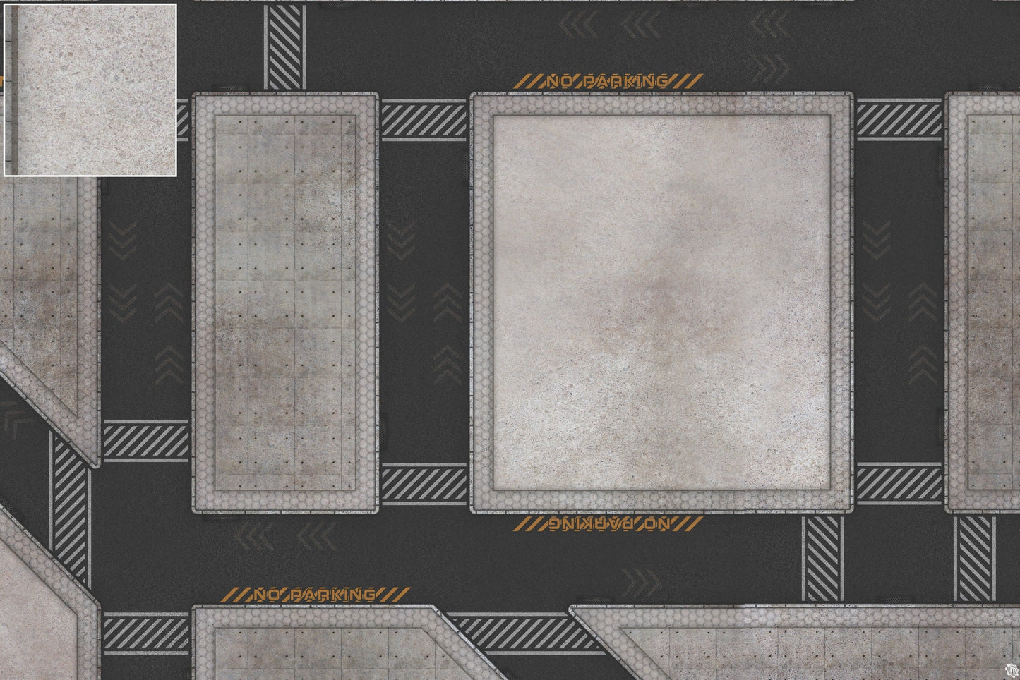 Mats by Mars: Hab Blok A Tabletop Wargaming Play Mat