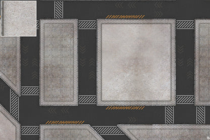 Mats by Mars: Hab Blok A Tabletop Wargaming Play Mat