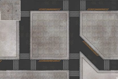Mats by Mars: Hab Blok B Tabletop Wargaming Play Mat