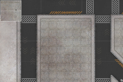 Mats by Mars: Hab Blok B Tabletop Wargaming Play Mat