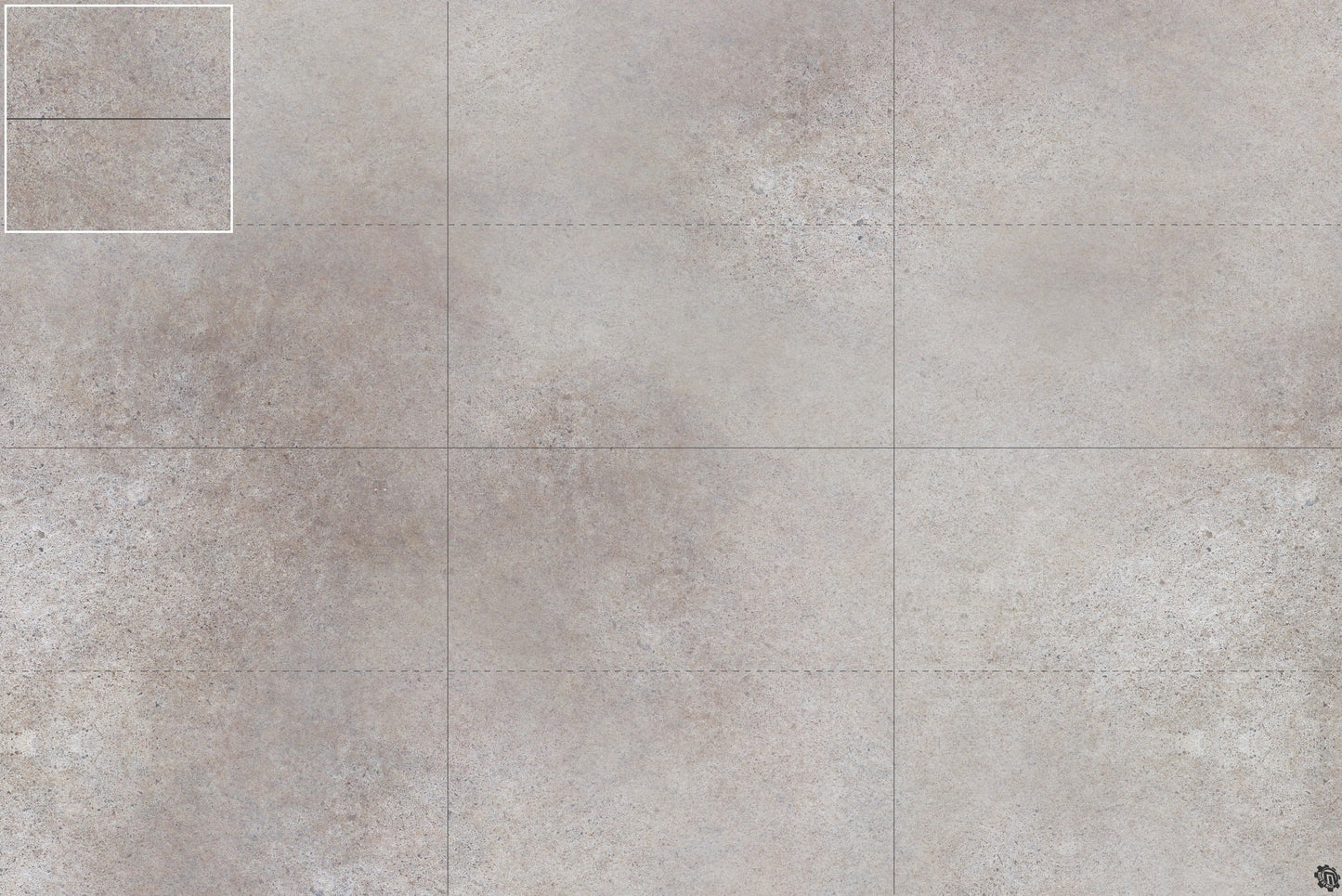 Mats by Mars: Koncrete Blok (Light) Tabletop Wargaming Play Mat