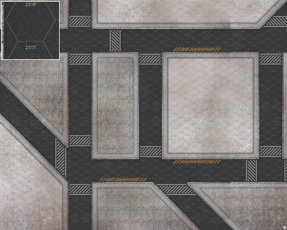 Mats by Mars: Hab Blok A Tabletop Wargaming Play Mat