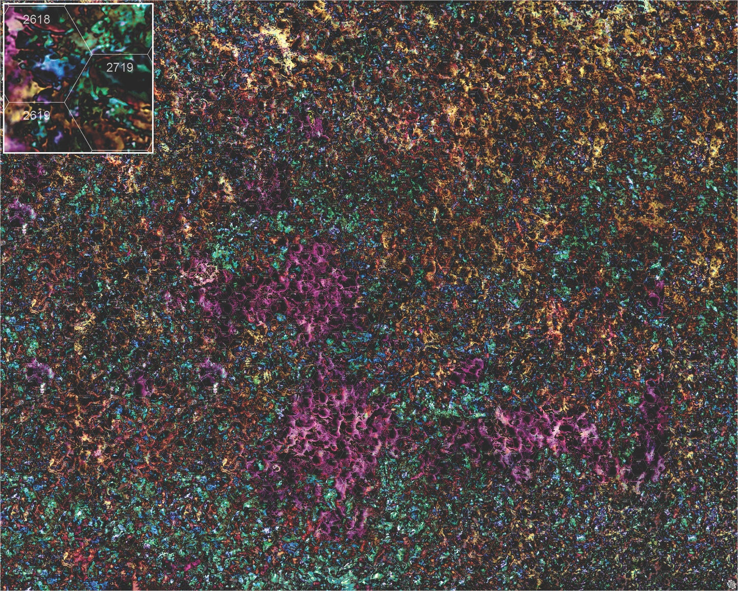 Mats by Mars: Hab Blok C Tabletop Wargaming Play Mat