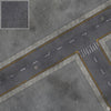 Mats by Mars: Crime Alley (Intersection) Tabletop Wargaming Play Mat