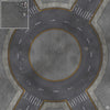 Mats by Mars: Crime Alley (Circle) Tabletop Wargaming Play Mat