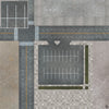 Mats by Mars: Streets of Justice B Tabletop Wargaming Play Mat