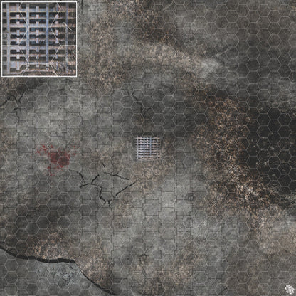 Mats by Mars: Urban Strike Tabletop Wargaming Play Mat