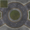 Mats by Mars: Park Avenue (Circle) Tabletop Wargaming Play Mat