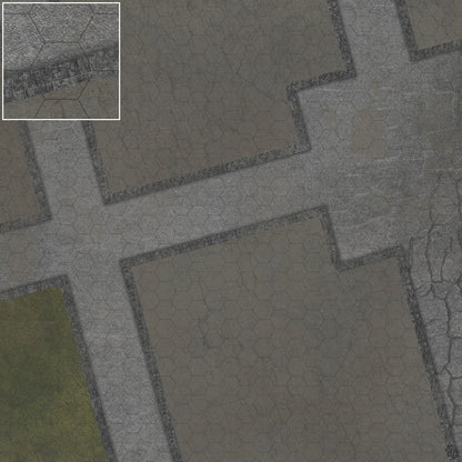 Streets of Conflict 8mm scale Tabletop Wargaming Play Mat
