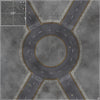 Mats by Mars: Crime Alley (Circle) Tabletop Wargaming Play Mat