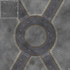Mats by Mars: Crime Alley (Circle) Tabletop Wargaming Play Mat