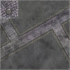 Mats by Mars: Victorian Alley (Intersection) Tabletop Wargaming Play Mat