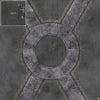 Mats by Mars: Victorian Alley (Circle) Tabletop Wargaming Play Mat