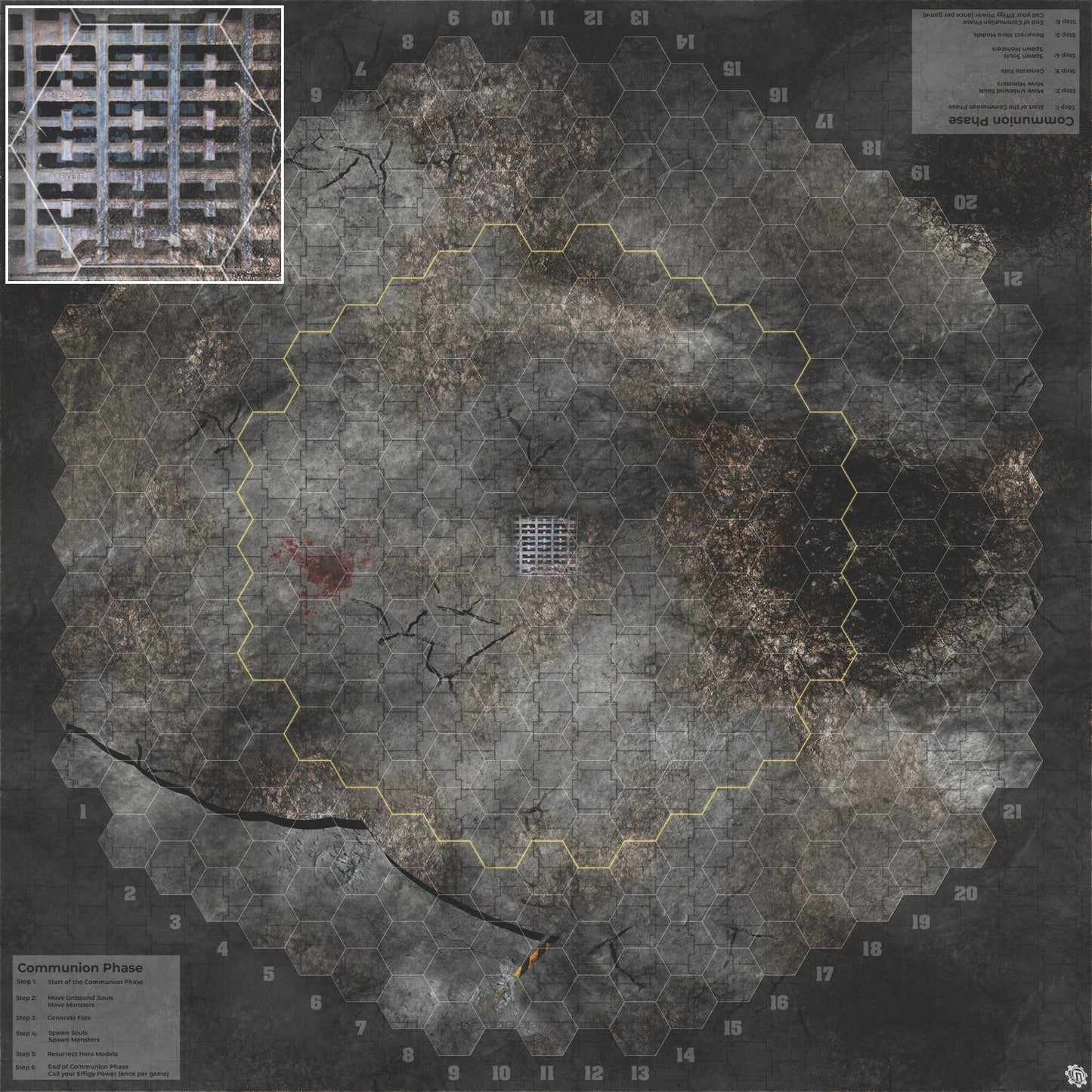 Mats by Mars: Urban Strike Tabletop Wargaming Play Mat