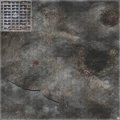 Mats by Mars: Urban Strike Tabletop Wargaming Play Mat