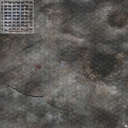 Mats by Mars: Urban Strike Tabletop Wargaming Play Mat