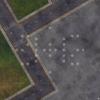 Mats by Mars: Park Avenue (Bend Rd) Tabletop Wargaming Play Mat