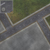 Park Avenue Intersection Urban Play Mat - Premium Tabletop Wargaming Surface by Mats by Mars