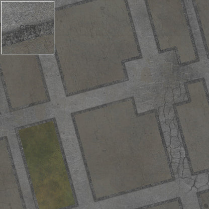 Streets of Conflict 8mm scale Tabletop Wargaming Play Mat