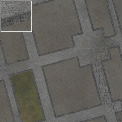 Streets of Conflict 8mm scale Tabletop Wargaming Play Mat