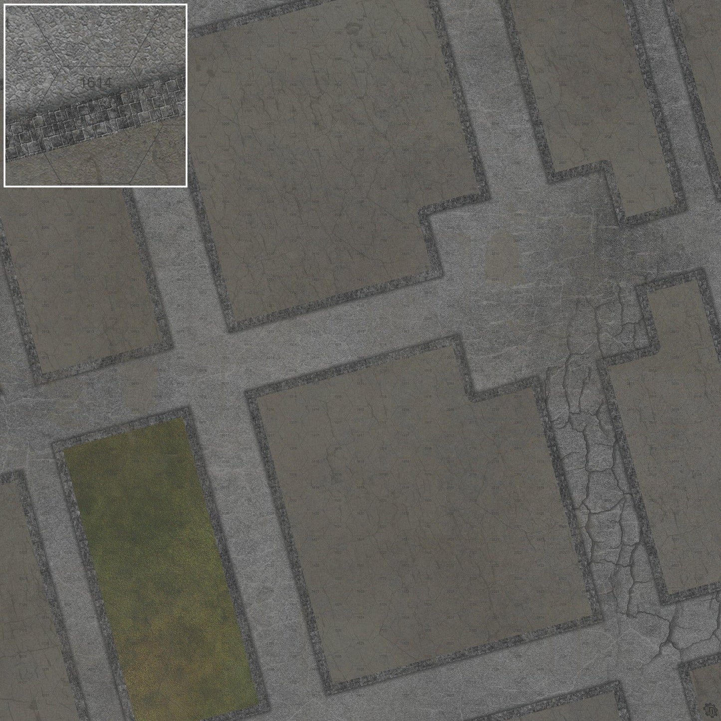 Streets of Conflict 8mm scale Tabletop Wargaming Play Mat