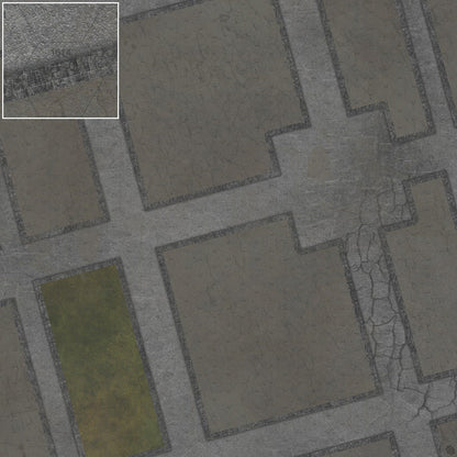 Streets of Conflict 8mm scale Tabletop Wargaming Play Mat