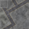Mats by Mars: Crime Alley (Bend Rd) Tabletop Wargaming Play Mat
